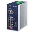 Planet - IGS-4215-4P4T2S - IP30 Industrial L2/L4 4-Port 10/100/1000T 802.3at PoE + 4-Port 10/100/1000T + 2-Port 100/1000X SFP Managed Switch