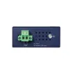 Planet - IGTP-815AT - IP30 Compact size Industrial 100/1000BASE-X SFP to 10/100/1000BASE-T 802.3at PoE+ Media Converter (-40 to 75 C)