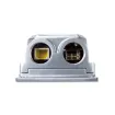 Planet - IGTP-825AT - IP67-rated Industrial 1000BASE-X SFP to 10/100/1000T 802.3at PoE+ Media Converter (24~56V power boost, -40~75 degrees C)