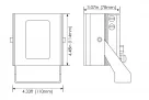 GJD - IM-9-P - Infra-Red Medium Range Clarius Plus PoE+ (.at) LED Illuminator (940nm)