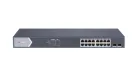 Hikvision - DS-3E1518P-SI - Smart Series 16-ch Gigabit PoE Switch