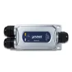 Planet - IPOE-165 - IP67-rated Industrial 1-Port 802.3at PoE+ Injector (24~56V power boost, -40~75 degrees C, IK10 impact protection), 3 x waterproof cable glands included