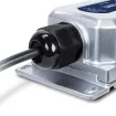Planet - IPOE-165 - IP67-rated Industrial 1-Port 802.3at PoE+ Injector (24~56V power boost, -40~75 degrees C, IK10 impact protection), 3 x waterproof cable glands included