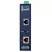 PLANET - IPOE-171-60W - Industrial Single-Port Multi-Gigabit 802.3bt PoE++ Injector (60W, -40~75C, 48~56VDC)