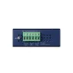 Planet - IPOE-171-95W - IP30, Industrial Single-Port Multi-gigabit 802.3bt PoE++ Injector (95 Watts, UPoE, Legacy mode support, PoE Usage LED, 10M/100M/1G/2.5G/5G speed, -40 to 75 C, 12V~48V DC power boost)