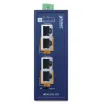 PLANET - IPOE-270-12V - Industrial 2-port Multi-Gigabit 802.3bt PoE++ Injector Hub w/12V Booster (-40~75C, 12~54VDC)
