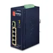 Planet - ISW-514PTF - IP40 4-Port 10/100TX 802.3at PoE + 1-Port 100FX SFP Industrial Fast Ethernet Switch