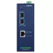 PLANET - IXT-900-2X1PD - Industrial 2-Port 10GBASE-X SFP+ + 1-Port 10GBASE-T PoE PD Managed Media Converter