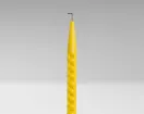 Jonard - JIC-22035NT/10 - Probe Pick, Yellow W/Out Shrink Tubing - (Pack of 10)