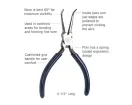 Jonard - JIC-3385 - Curved Needle Nose Pliers