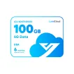 Luminys - LCL-6DATA100GU - LumiCloud 4G Data 100GB USA: 6 months