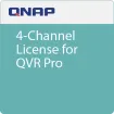 QNAP - LIC-SW-QVRPRO-4CH - QNAP QVR Pro 4 channel license (QVR Pro Gold is required)