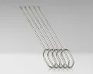 Jonard - M-125/5 - Spring Hook, Push, 6" (Pkg. 5)