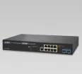 Planet - MGS-5220-8P2X - L2+ 8-Port 2.5G 802.3at PoE + 2-Port 1G/10G SFP+ Managed Multi-Gigabit Switch