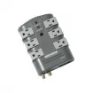 Minuteman - MMS760RCT - MMS Series 6-rotating outlet surge protector with coax and phone line protection