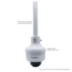 Luminys - N3D-8LA2 - N3-L Mainstream Series 8MP LumiLuxSmart IP Standard Size Dome 2.8mm, IR, White-light LEDs, and Dual-mode