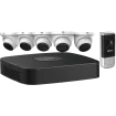 Dahua - N484E62A - 8-Channel Video Doorbell Security System