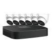 Dahua - N484L62A - E-VU IP Kit: 8-CH NVR + 6 x 4MP Entry Level Cameras, 2T