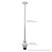 Luminys - N4T-4VA2 - N4 Mainstream Series 4MP LumiNightKing IP Mini Size Turret 2.8mm, White-light LEDs