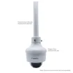 Luminys - N5D-4LA2 - Ceiling Mount Bracket for N5D/N5T/N3T/N5P Cameras
