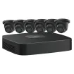 Dahua - NB484E62B - IP Kit: 8-CH NVR + 6 x 4MP, Starlight. Mini Black Eyeball Cameras