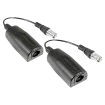 SECO-LARM - NE-SE01-020Q - Basic Passive 1 channel Ethernet Extender. 10 Mbps/Full duplex. Transmission distance of up to 650ft (200M) Built in surge protection. Sold as set