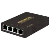 SECO-LARM - NS-104UT-MAQ - 4-port Unmanaged PoE Switch, 4 Out, 1 Uplink, VLAN, 1.2Gbps