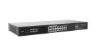 Uniview - NSW3000-17GT1GP1GC-POE-IN - Giga 16 Port 250W Cloud Managed Ethernet PoE Switch