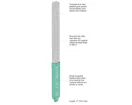 Jonard - OB-4/12 - Relay Contact Burnisher Files, Industrial (Pack of 12)