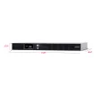 CYBERPOWER - OR1500LCDRM1U - 1500VA/900W 1U Rackmount UPS, 6 NEMA 5-15R Outlets, NEMA 5-15P Plug, 10 Ft. Cord, LCD, AVR, USB, Relay, SNMP, PowerPanel Business Software, 3 Year Warranty