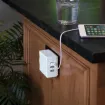 CYBERPOWER - P2WU - 2-Outlet Surge Protector with 3 USB 4.2A Type A, 500 Joules, Wall Tap, White, $50,000 CEG