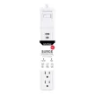 Cyber Power - P504UC - 5-Outlet Surge Suppressor - 4 FT Cord 1 USB A 1 USB C