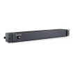 Cyber Power - PDU15B12R - 15A (Derated to 12A), 120 V, 50Hz/60Hz, NEMA 5-15P plug, 12 NEMA 5-15R, 1U Rackmount, 15 ft Cord