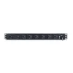 Cyber Power - PDU15B8R - 15A (Derated to 12A), 120 V, 50Hz/60Hz, NEMA 5-15P plug, 8 NEMA 5-15R, 1U Rackmount, 15 ft Cord