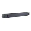 Cyber Power - PDU15B8R - 15A (Derated to 12A), 120 V, 50Hz/60Hz, NEMA 5-15P plug, 8 NEMA 5-15R, 1U Rackmount, 15 ft Cord