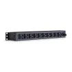 Cyber Power - PDU20BT6F10R - 20A (Derated to 16A), 120 V, 50Hz/60Hz, NEMA L5-20P plug, 16 NEMA 5-20R, 1U Rackmount