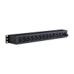 Cyber Power - PDU20BT6F12R - 20A (Derated to 16A), 120 V, 50Hz/60Hz, NEMA L5-20P Plug, 18 NEMA 5-20R, 1U Rackmount