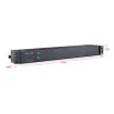 Cyber Power - PDU30BHVT8R - 30A (Derated to 24A), 208 - 230 V, 50Hz/60Hz, NEMA L6-30P plug, 8 IEC-320, 1U Rackmount