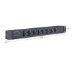 Cyber Power - PDU30BT8F8R - 30A (Derated to 24A), 120 V, 50Hz/60Hz