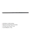 Cyber Power - PDU30BVT28F - 30A (Derated to 24A), 120 V, 50Hz/60Hz, NEMA L5-30P plug, 28 NEMA 5-20R, 0U Rackmount