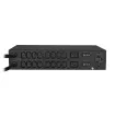 Cyber Power - PDU30MHVT19AT - 30A (Derated to 24A), 200 - 240 V, 2x L6-30P plugs, 19 rear, IEC-320 C13 (16) / C19 (2), NEMA L6-30R (1), 2U Rackmount, 10 ft cord