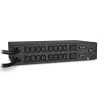 Cyber Power - PDU30MHVT19AT - 30A (Derated to 24A), 200 - 240 V, 2x L6-30P plugs, 19 rear, IEC-320 C13 (16) / C19 (2), NEMA L6-30R (1), 2U Rackmount, 10 ft cord
