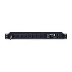 Cyber Power - PDU31001 - Monitored PDU 15A 120V (8) 5-15R Outlets NEMA 5-15P 12ft Cord SNMP 1U