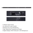 Cyber Power - PDU33108 - 3-Phase Monitored PDU, 200V-240V, 50A, 0U, (36) C13 + (6) C19, Hubbell CS8365C