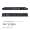 Cyber Power - PDU44004 - Single Phase 240 - 200 VAC 15A Switched ATS PDU