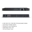 Cyber Power - PDU44005 - Single Phase 200 - 240 VAC 20A Switched ATS PDU