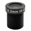 ACTi - PLEN-0114 - Fixed Focal f4.2mm, Fixed Iris F1.8, Fixed Focus, D/N, Megapixel, Board Mount Lens