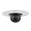 Hanwha - PND-A6081RF - 2MP Network AI IR Dome Camera, Max. 2MP resolution, Up to 120fps, 0.007Lux@F1.3 (Color), 0Lux (B/W, IR LED on), IR Viewable Length 40m(131.23ft), Wise IR,  Day & Night (ICR), WDR (120dB), WiseNRⅡ (Using AI engine), H.265, H.264