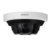 Hanwha - PNM-9085RQZ1 - Wisenet P series network vandal outdoor Multi-sensor Multi-Directional dome camera, 5MP x 4ch multi-directional camera, Motorized PTRZ support, Max. 30fps@5MP(H.265, H.264), 4.13~9.4mm(2.3x) motorized varifocal lens, IR viewab