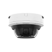 Hanwha - PNM-C32084RQZ-8XE256G-LU - Wisenet P series network vandal outdoor Multi-Directional camera  [WiseAI ON] 4CH x 8MP @ 15FPS / [WiseAI OFF] 4CH x 8MP @ 20FPS, Motorized Varifocal Lens 4.38~9.33mm (FoV H: 112.1°~47.5°, V: 58°~26.6°) with PTRZ f